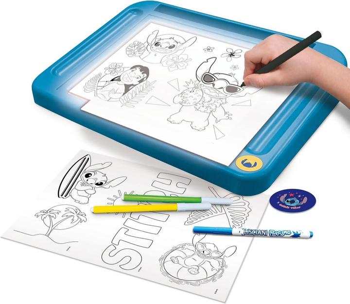 Image du produit Lisciani École de dessin avec table lumineuse (Allemand)