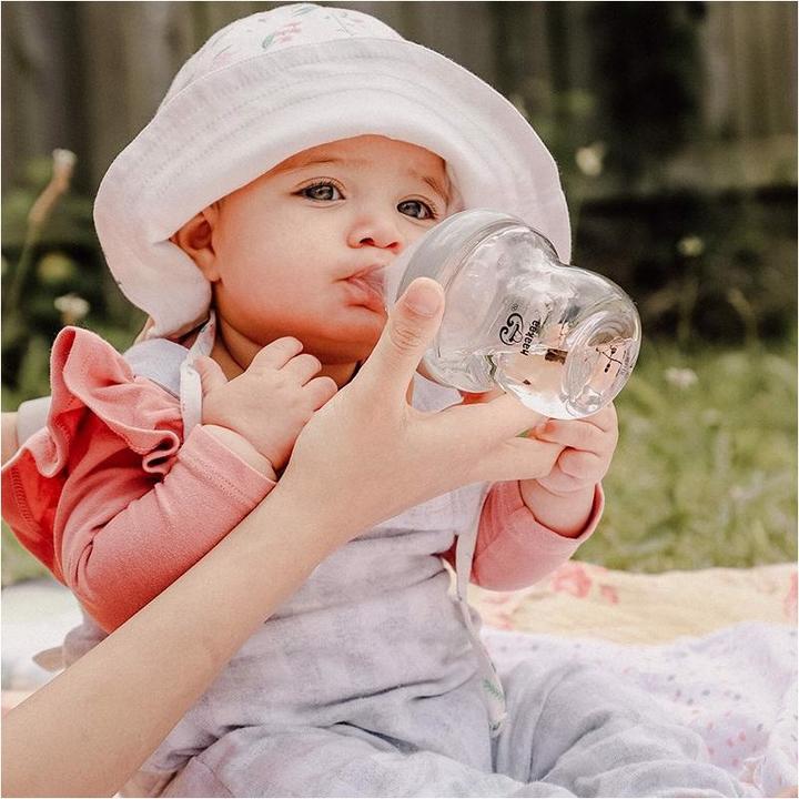 Produktbild Haakaa Generation 3 Schoppen Glas 90ml - Grau (90 ml)