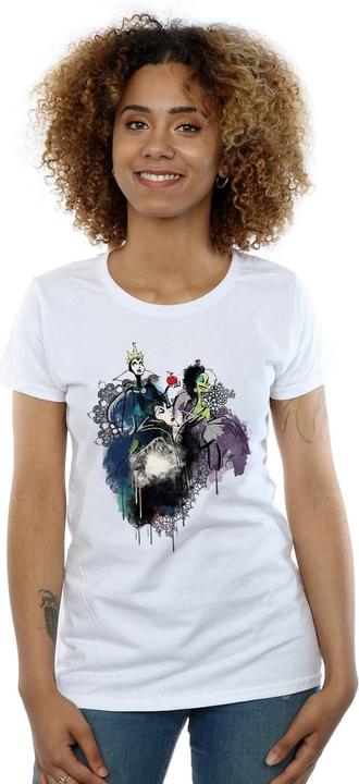 Image du produit Disney T-Shirt coton Villains Femme/Femme (XXL)
