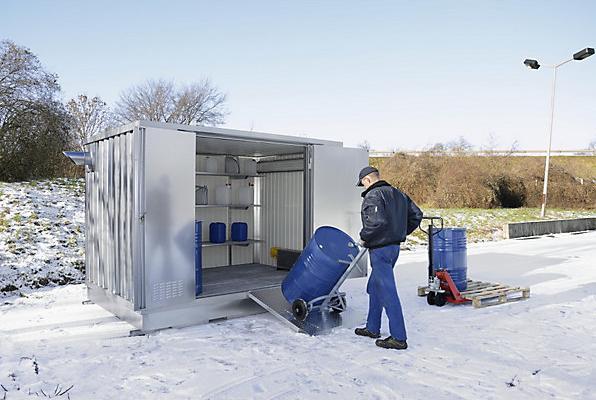 Actual product image kaiserkraft Hazardous material storage container, cold insulated (2800 l)