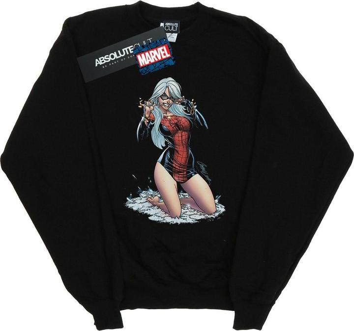 Black Cat Spider Suit Sweatshirt