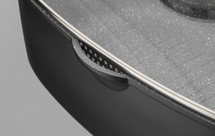 Image du produit GSW Rôtissoire universelle GOURMET (33 cm, Cocotte + faitout, Fonte d'aluminium)