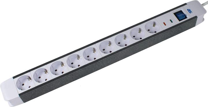 Actual product image As - Schwabe Socket strip (9 x, CEE 7/3, 1.50 m)