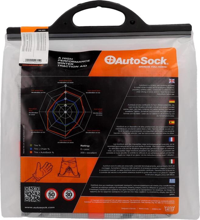 Image du produit Autosock Aide à la conduite en cas d'urgence hivernale