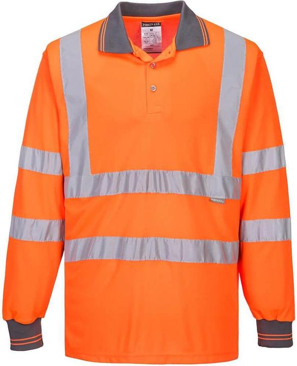 Immagine prodotto Portwest Polo di sicurezza Hi-Vis a maniche lunghe da uomo (6XL)