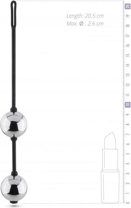 Actual product image Easytoys Silvy Liebeskugeln aus Metall