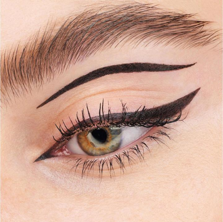 Actual product image essence Eyeliner Super fine brush liner waterproof Black (Black)
