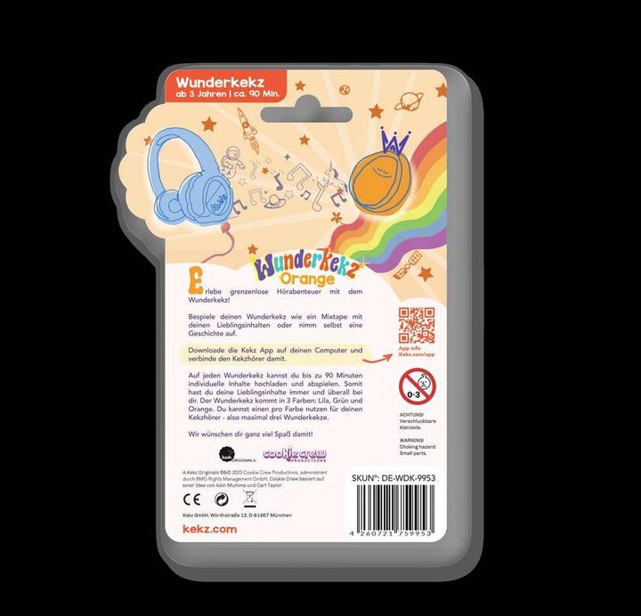 Image du produit Kekz WunderKekz Orange (Allemand)