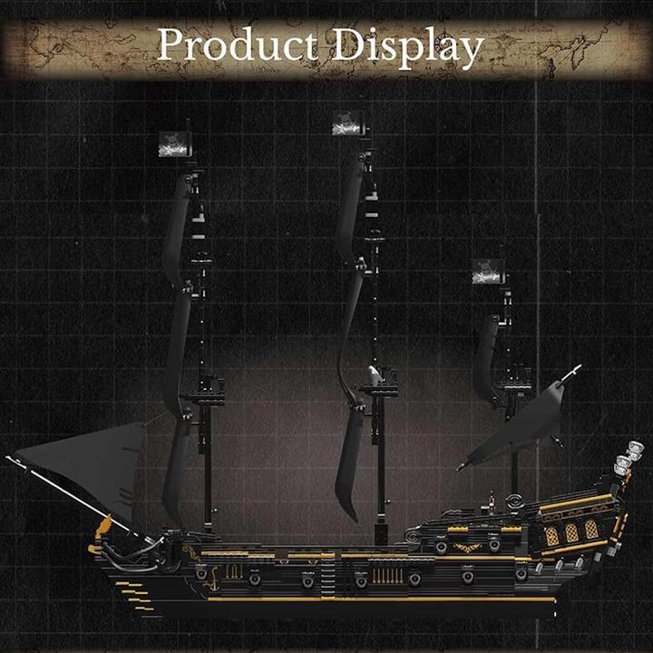 Actual product image Mould King Pirate ship