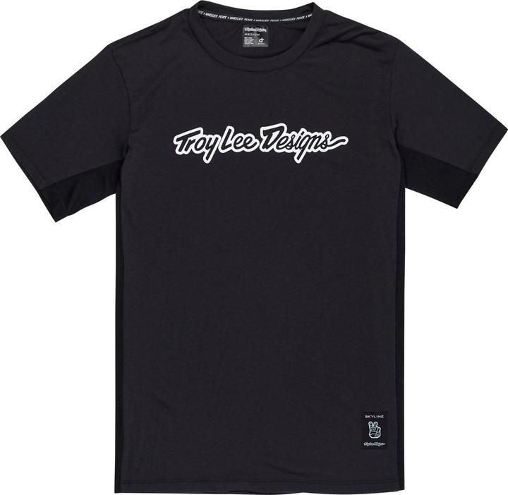 Immagine prodotto Troy Lee Designs Skyline SS Ride Tee, Signature, black, XXL (XXL)