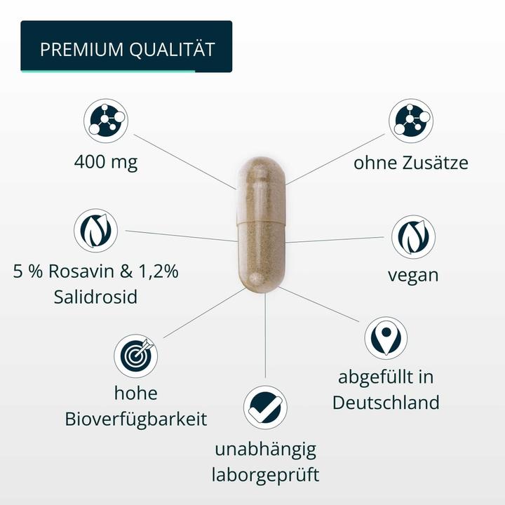 Produktbild Brandl-Nutrition Rhodiola Rosea Extrakt (1 Stück, Kapseln, 50 g)