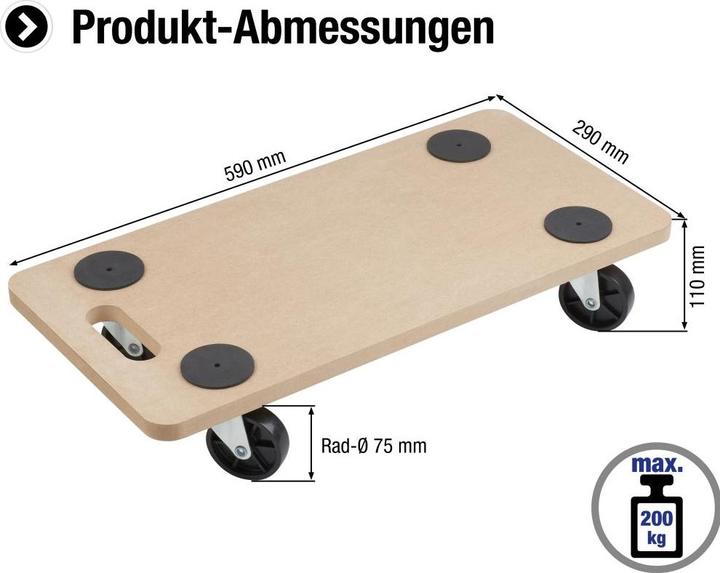 Actual product image Metafranc Transport scooter (200 kg)