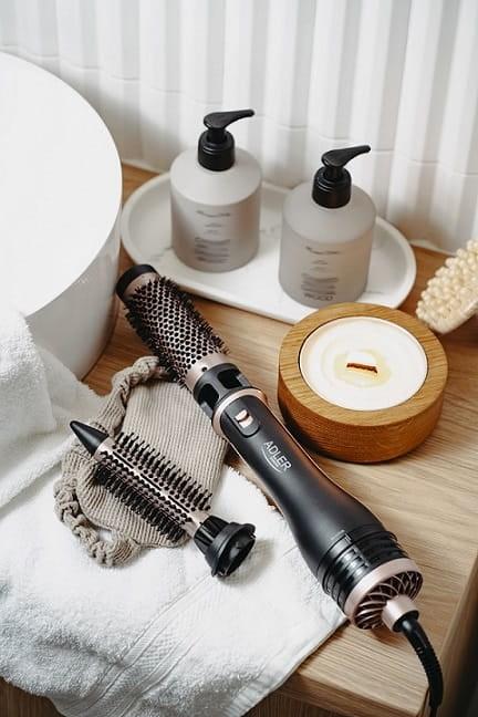 Produktbild Adler Hair Styler AD 2026, Number of heating levels 2, 1200 W, Black (38 mm, 21 mm)