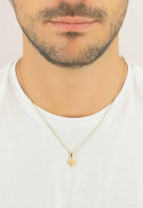Actual product image Muau Cross (Yellow gold)