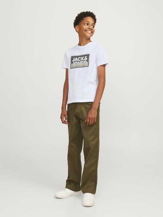 Actual product image Jack & Jones Jcologan Tee Ss Crew Neck Ss24 Jnr (152)