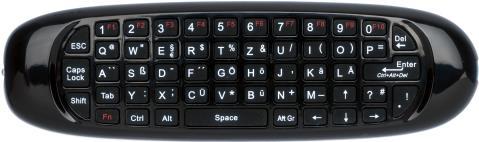 Immagine prodotto Xoro AMW 100 Airmouse (Telecomando universale, Radio frequenza (RF))