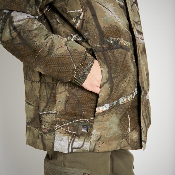 Produktbild Solognac Jacke 100 Treemetic Kinder warm Camouflage (140)