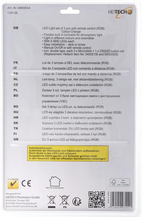 Produktbild Heitech LED Unterbauleuchte