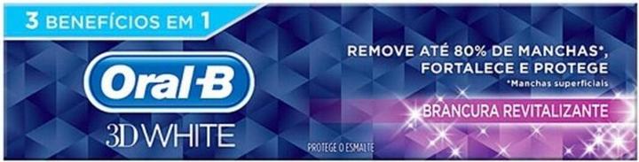 Actual product image Oral-B 3D WHITE blancura revitalizante pasta dentífrica 75 ml (75 ml)