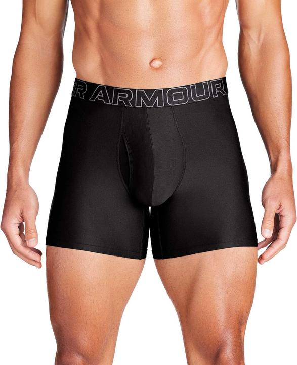 Produktbild Under Armour Boxershort Sportlich Figurbetont UA PERFORMANCE TECH - SOLID 6 IN 3PK (XXL, 3er Pack)
