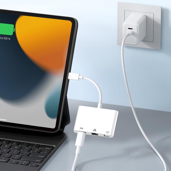 Produktbild Avizar Ethernet / USB-A / USB-C (RJ45, Lightning)
