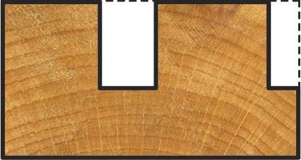 Produktbild wolfcraft wolfcraft 1 Nutfräser HM S=8mm ø14x20mm