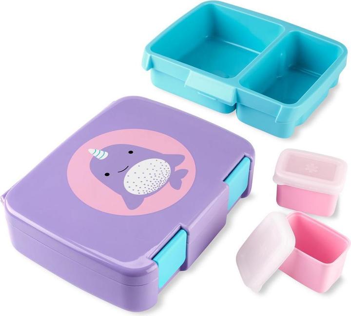 Actual product image Skiphop ZOO Bento Box Narwhal