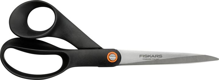 Fiskars 1019197 Universal scissors, 21cm, black (21 cm)