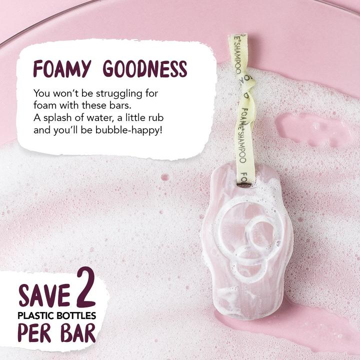Actual product image Foamie Hibisciss (Solid shampoo)