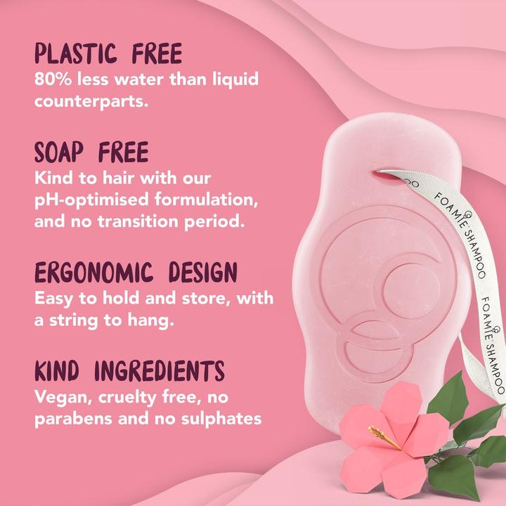 Actual product image Foamie Hibisciss (Solid shampoo)