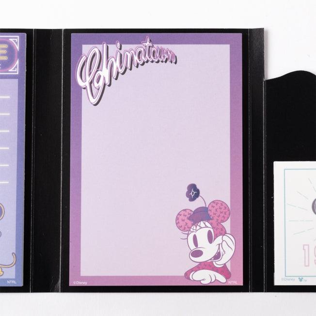 Actual product image Disney Store - China Town Pata Pata Memo (Neon Mickey Minnie) - Notebook
