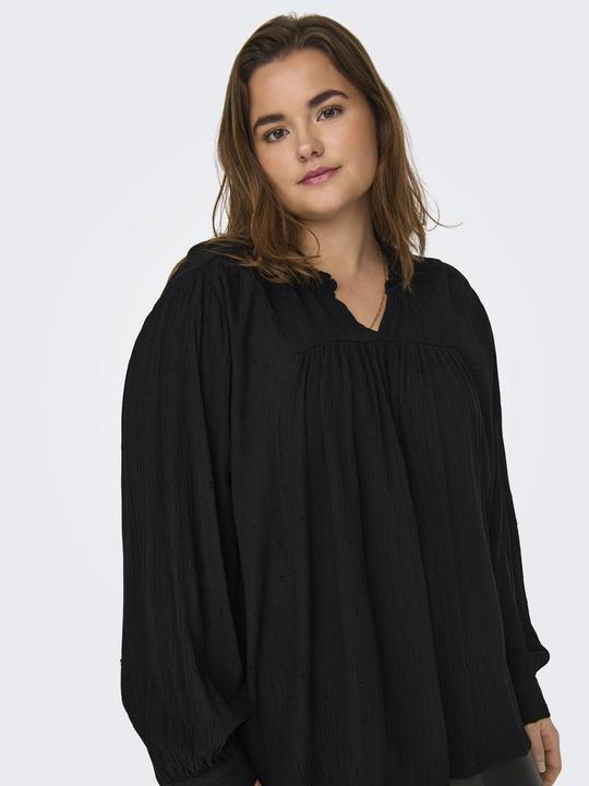 Image du produit Only Coupe normale Col en V Manches avec bouton Top Top (44)