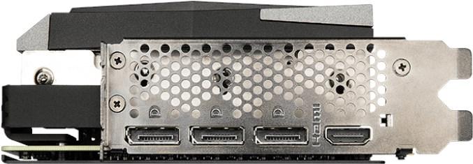 Actual product image MSI GeForce RTX 3060 Ti Gaming Z Trio LHR (8 GB)