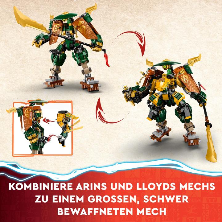 Immagine prodotto LEGO Mech da addestramento di Lloyd e Arin (71794, LEGO Ninjago)