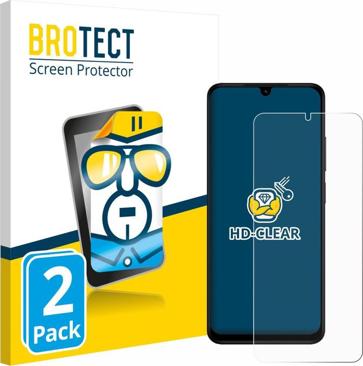 Actual product image BROTECT Screen Protector Clear (2 Piece, Xiaomi Redmi 5A)