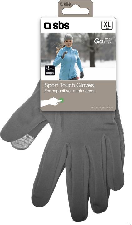 Image du produit SBS Gants de sport tactiles taille XL pour écran tactile capacitif (XL)