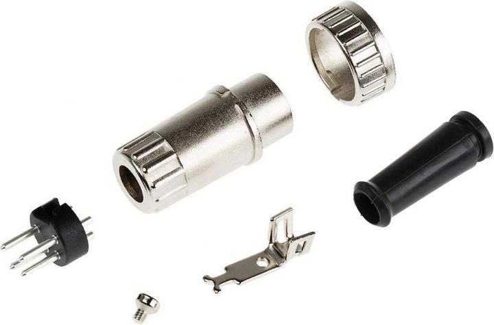 Immagine prodotto Rs Pro Spina DIN dritta a 4 pin, 100 V ac / 4A Montaggio del cavo