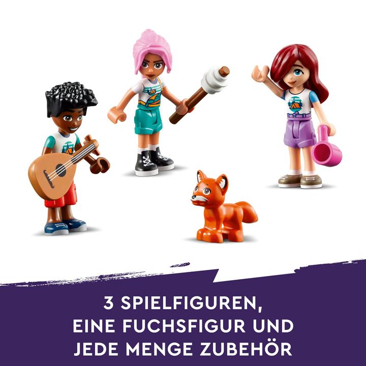 Actual product image LEGO 42624 Cosy huts in the adventure camp (42624, LEGO Friends)