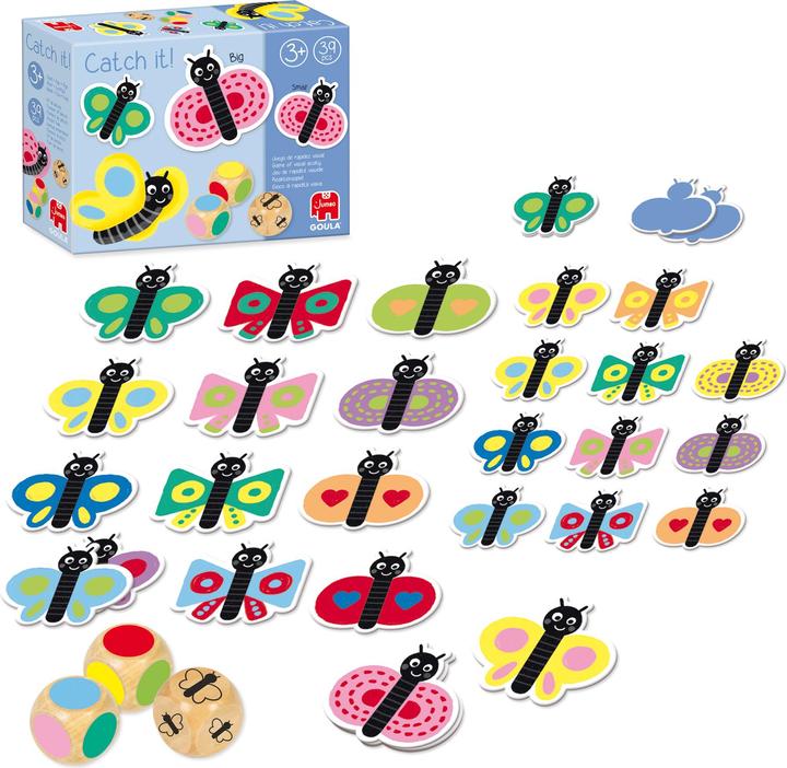 Actual product image Goula Catch it Butterfly (Portuguese, German, Italian, French)
