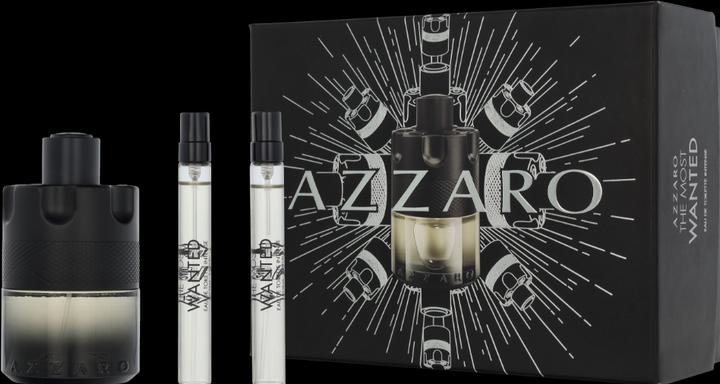 Actual product image Azzaro The Most Wanted Intense EDT Gift Set 100ml and EDT Minis 2 x 10ml 100ml (Eau de toilette, 120 ml)