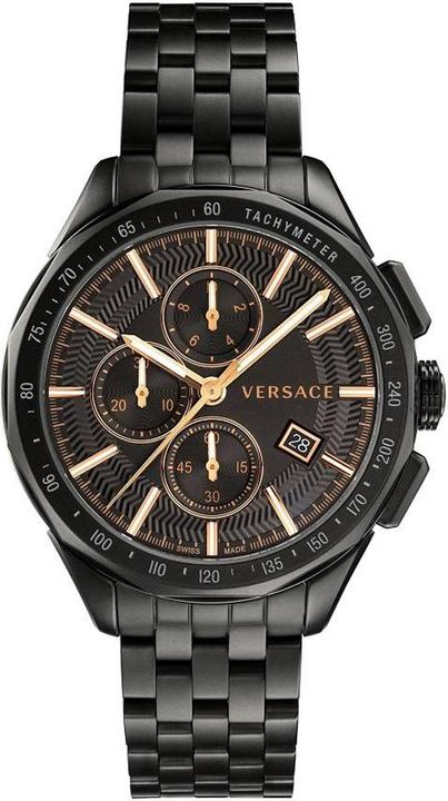 Versace VEBJ00618 Glace Chronograph 44mm 5ATM (Chronograph, 44 mm)