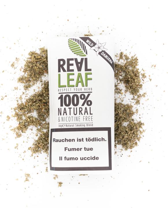 Produktbild Real Leaf Wild Damiana (Tabak, 30 g)