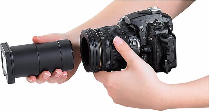 Actual product image Somikon Lens attachment for digitizing slides/negatives