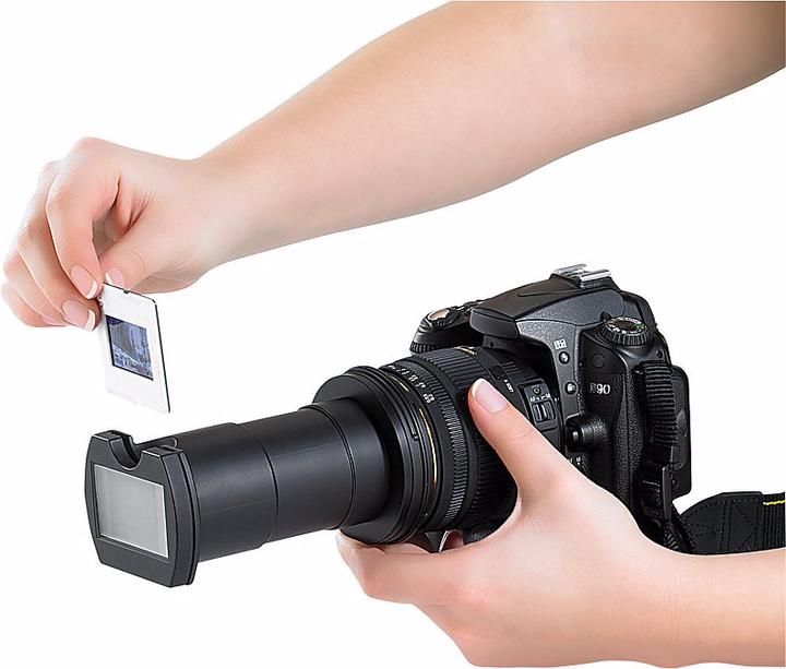 Actual product image Somikon Lens attachment for digitizing slides/negatives
