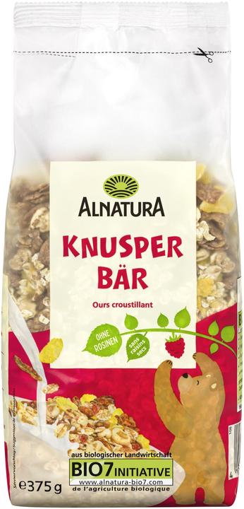 Produktbild Alnatura Bio Knusper Bär Müsli (375 g)