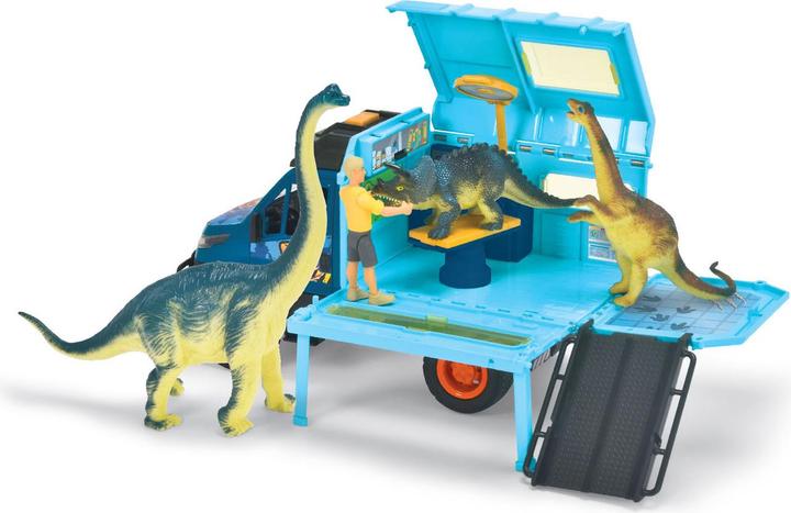 Actual product image Dickie Dino World Lab Truck playset