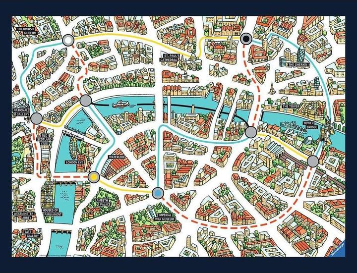 Image du produit Ravensburger Junior Scotland Yard (Allemand, Français, Italien)