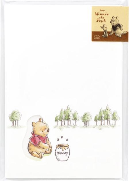 Produktbild Disney Winnie the Pooh Fensterbriefpapier Set