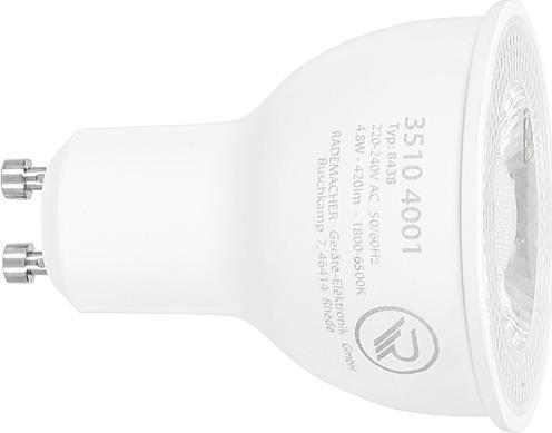 Produktbild Rademacher addZ White + Colour GU10 LED (GU10, 4.80 W, 420 lm, 1 x, F)
