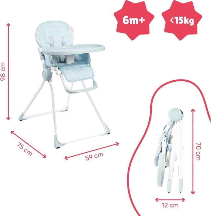 Produktbild Badabulle Ultra Kompakter Hochstuhl (Hochstuhl)